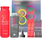 Zestaw do pielęgnacji włosów Masil 38 Salon Hair Szampon 300 ml + Szampon 2x8 ml + Maska 200 ml + Maska 2x8 ml (8809744060132)