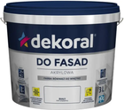 Фарба фасадна акрилова Dekoral Do Fasad 3л