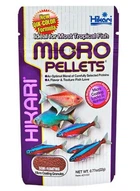 Корм Hikari Tropical Micro Pellets (мікрогранула) 0,8мм для акваріумних рибок 2,5-3-5см Повільно-тонучий