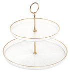 Patera HOMLA Monze dwupoziomowa transparentna 28 x 25 cm (5904183862095)