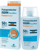 Płyn przeciwsłoneczny dla dzieci Isdin Fotoprotector Pediatrics Fusion Water SPF 50 50 ml (8429420306868)