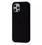 Чохол Premium Silicone Case Full для iPhone 12 Pro Max black