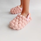 Детские сабо Bubble 35-36 23 см Пудровый