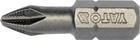 Бита торцевая PH2x25мм, 1/4", (6,35мм), (10шт), AISI S2, NON SLIP SYSTEM, YT-04752, Yato