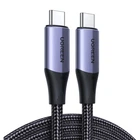 Кабель UGREEN US355 USB 3.1 Type-C to Type-C M-M 1m 20V/5A 100W 10Gbps Black (80150)