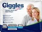 Підгузки для дорослих Giggles Extra Large 120-160 см 30 шт (8680131202317)
