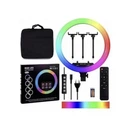 Кольцевая RGB LED лампа 45 см Ring Light MJ18 для селфи