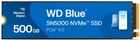 SSD накопитель 500Gb WD Blue SN5000 (WDS500G4B0E)