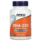 Омега 3 ДГК NOW Foods DHA-250 120 капсул