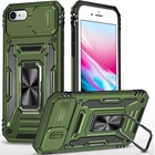 Чохол протиударний Epik Defender Cam Ring Case на Apple iPhone 7 / 8 / SE (2020) (4.7") Оливковий / Army Green
