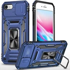 Чохол протиударний Epik Defender Cam Ring Case на Apple iPhone 7 / 8 / SE (2020) (4.7") Синій / Navy