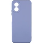 Силиконовый чехол Epik Candy Full Camera для Oppo A78 4G Голубой / Mist blue
