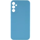 Чохол Samsung Galaxy A36 5G (A366) GETMAN TPU Liquid Silk Full Camera Блакитний/Blue