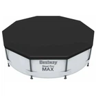 Захисний тент 305 см для круглого каркасного басейну діаметром Bestway 58036 Чорний