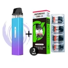 Pod система электронная сигарета Vaporesso XROS Mini Kit Grape Purple под подик электронка перезаправляемая многоразовая вапорессо искрос мини вейп стартовый набор для вейпинга с картриджем 2 мл corex + кабель type c