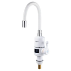 Кран-водонагреватель Zerix ELW06-EF-WHITE 3,3 kW с индикатором температуры и силиконовым изливом