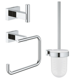 Набір аксесуарів 3 в 1 Grohe Essentials Cube New [40757001]