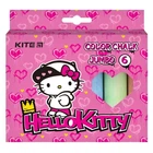Мел цветной Jumbo Kite Hello Kitty 6 цветов HK21-073, 47379