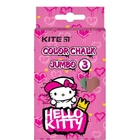 Мел цветной Jumbo Kite Hello Kitty 3 цвета HK21-077, 47376