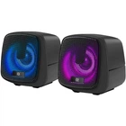 Компьютерные колонки Defender J2 2.0 6W подсветка USB Black (65962)