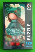 Пазли, 120 елементів, Little doll with a horse, (DT100-03), Vladi Toys
