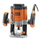Фрезер мережевий BLACK+DECKER, 1200 Вт, 8000 - 28000 об/хв, цанга 6 - 8 мм, максимальний діаметр фрези - 30 мм, вага 3.37 кг,
