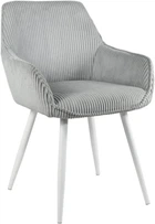 Стул для кухни и гостиной Vetro Mebel M-240 Седой/Белый (M-240-hoary/white)