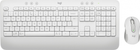 Zestaw bezprzewodowy Logitech MK650 Keyboard Mouse Combo for Business Wireless US White (920-011032)