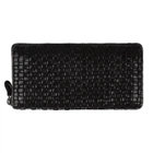 Чёрный кошелек женский Ashwood Leather D81 BLK