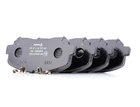 Комплект гальмівних колодок з 4 шт. дисків Brembo (P49045)