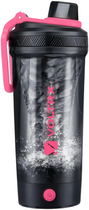 Електричний шейкер VOLTRX Gallium 600 мл Tritan Pink (Gallium_Pink)