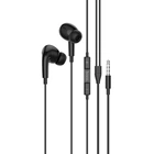 Навушники провідні Hoco M101 Pro вакуумні з мікрофоном Black