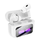 Бездротові навушники Hoco EW72 TWS Bluetooth 5.4 з ANC шумозаглушенням сенсорним LED дисплеєм мікрофоном зарядним кейсом USB Type-C підтримка Android iPhone функція пошуку навушників автономність до 4 годин