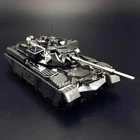 Металлический конструктор Танк Chieftain MK50 1:100. Металлическая сборная 3D модель танка. 3D пазл Танк Chieftain MK50