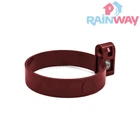 Кронштейн (хомут) для водосточной трубы RAINWAY 130 система Красный