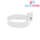 Кронштейн (хомут) для водосточной трубы RAINWAY 130 система Белый