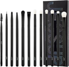 Zestaw pędzli do makijażu Jessup Essential T322 12 szt (ZES6971093063224)