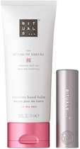 Набір косметики по догляду Rituals The Ritual Of Sakura Бальзам для губ 4.8 г + Бальзам для рук 70 мл (8719134154474)