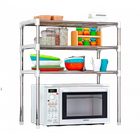 Полиця - органайзер для мікрохвильової печі - Multifunctional storage rack