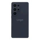 Чохол Liquid Silicone (AA) Full Camera для Samsung Galaxy S25 Ultra 5G (S938) Колір 08.Dark Blue