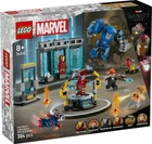 Конструктор LEGO Super Heroes Marvel Лаборатория Железного Человека: зал доспехов 384 детали (76315)