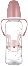 Стандартная бутылочка с ручками "Cute Animals", 250 мл, розовая - Canpol Babies 250ml (1378907-31103186)