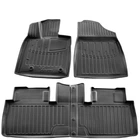 Автомобильные коврики в салон на Toyota bZ3 EA10L 23- 4шт черные Stingray Тойота бЗ3 АМ0055341