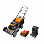 Газонокосилка аккумуляторная самоходная GTM LM56/480SP-V KIT (48 см, 25-80 мм, 55 л, BL, GTM 56 В, комплект)