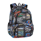 Рюкзак молодіжний CoolPack Spiner Big City "Написи" 41x30x13 см чорний (F001673)