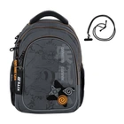 Рюкзак шкільний для підлітка ортопедичний Kite Education Teens Naruto Shippuden, для хлопчиків, сірий (NR25-8001M)