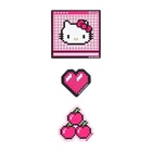 Набір бейджів на липучці Kite Hello Kitty, 3 шт. (HK25-3012-2)