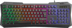 Klawiatura przewodowa Vertux Radiance USB Black (TASRADIANCE)