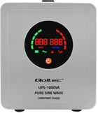 UPS Qoltec Pure Sine Wave 1000VA/700W Stala faza (50717) (955555906181415) - Outlet