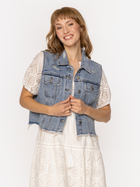 Жилет джинсовий жіночий Lee Cooper Seia-1000 XL Блакитний (5905991723868)